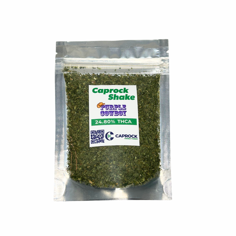 Cheap THCa Flower | Purple Cowboy Shake | 12-14g | High THCa Shake |